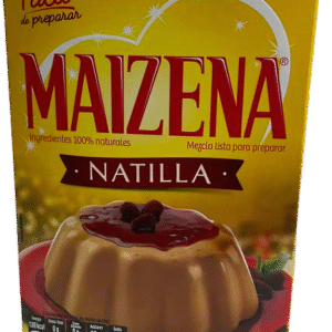 Embalagem da marca Maizena Natilla